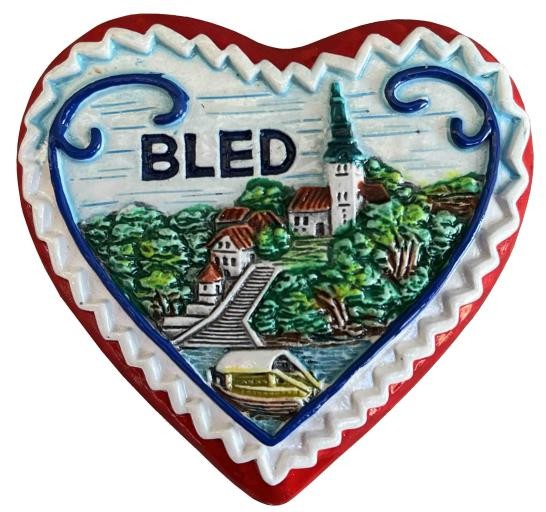 Magnet- heart Bled